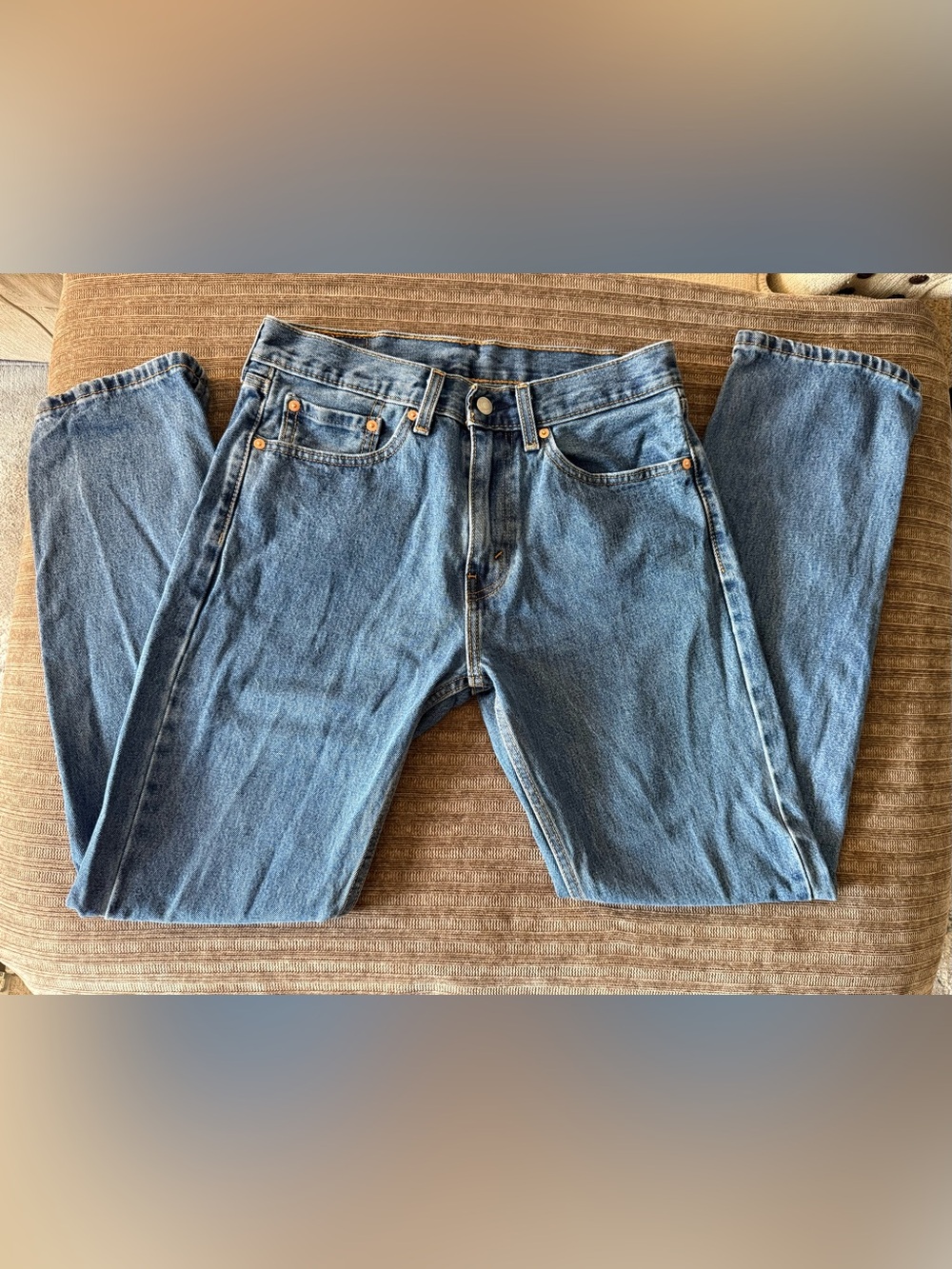 Levi's Straight Fit Light Blue Men's Jeans